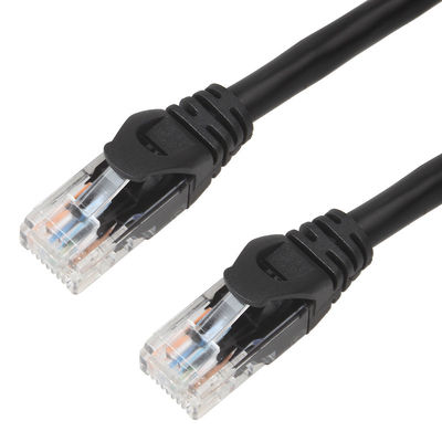 câble du chat 6a UTP de 10Gps 24AWG, 6h du matin de chat de corde de correction de veste de PVC BC7/0.2