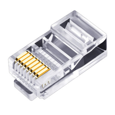 L'Ethernet pratique UTP câblent le connecteur RJ45 pour Cat5e Cat6 Cat6a