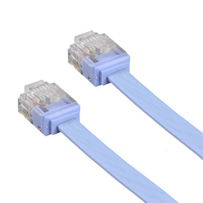 Câble Ethernet Cat6 plat résistant aux UV résistant aux intempéries pour ordinateur