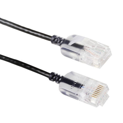 La correction mince de la course Cat6a de Snagless attachent le cuivre nu pur 10G 30AWG de RJ45 UTP