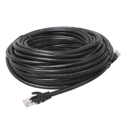Connecteur modulaire noir de prise de LSZH UTP Cat6a Lan Cable With CMG