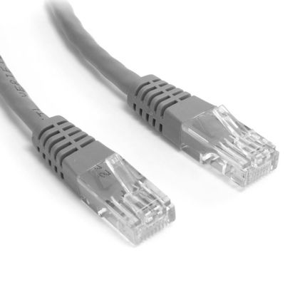 Veste de PVC de corde de correction d'UTP Cat5e de routeur de modem pour des consoles de TV de PC