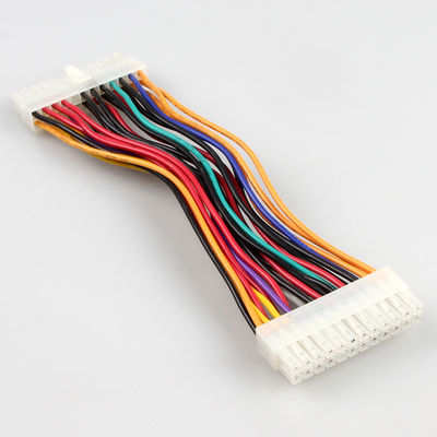 ATX noir stable 24 Pin Extension Cable, mâle au câble d'alimentation d'énergie femelle d'ATX