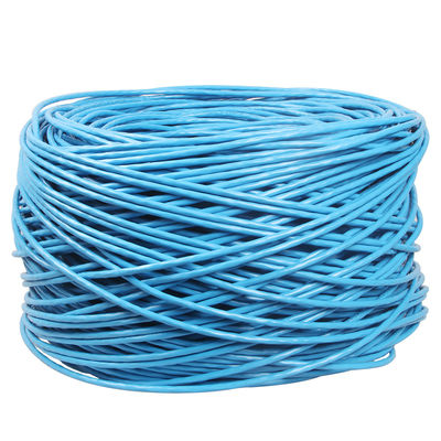Câble de correction du chat 5e d'A.W.G. d'UTP Cat6 24 puisque 0,51 vestes d'IPVC 4 paires 305m