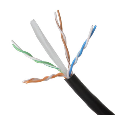 24AWG corde de correction stable d'UTP du chat 6, câble du chat 6 de correction du connecteur RJ45