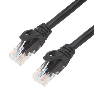 24AWG corde de correction stable d'UTP du chat 6, câble du chat 6 de correction du connecteur RJ45