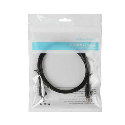 Chat 5e de corde de correction de l'en cuivre 24AWG, câble de correction d'UTP Cat5e de veste de PVC de BC7/0.2