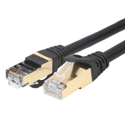 Gigabit à grande vitesse 10Gbps 600MHZ du chat 7 d'Ethernet de câble durable de correction