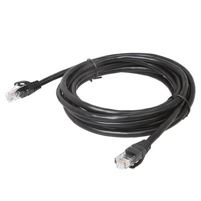 câble du chat 6a UTP de 10Gps 24AWG, 6h du matin de chat de corde de correction de veste de PVC BC7/0.2
