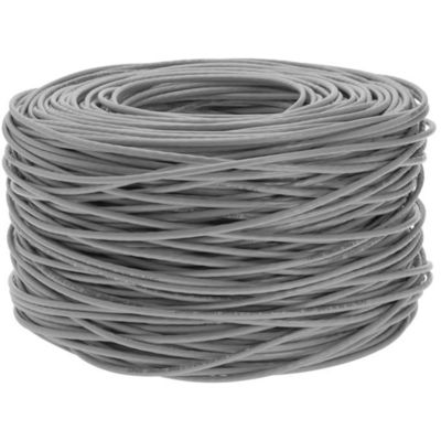 Câble Ethernet d'ODM Cat6a 24AWG CCA, veste de PVC 305m 1000ft 10Gbps