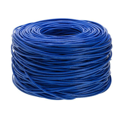 Câble Ethernet d'ODM Cat6a 24AWG CCA, veste de PVC 305m 1000ft 10Gbps