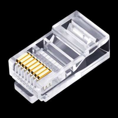 L'Ethernet pratique UTP câblent le connecteur RJ45 pour Cat5e Cat6 Cat6a