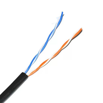 2 paires de câble externe de 24AWG 1000ft Cat5e, vitesse d'intérieur du câble Cat5e de réseau