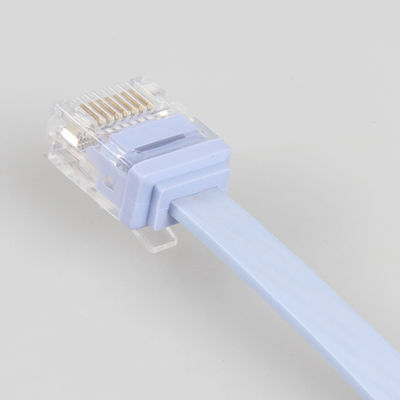 Câble Ethernet Cat6 plat résistant aux UV résistant aux intempéries pour ordinateur