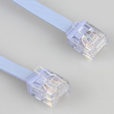 Câble Ethernet Cat6 plat résistant aux UV résistant aux intempéries pour ordinateur