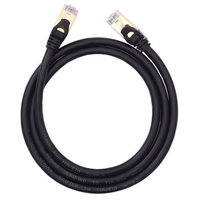 10 gigabits Cat6a ont protégé la correction câblent l'écurie de STP RJ45 100W PoE