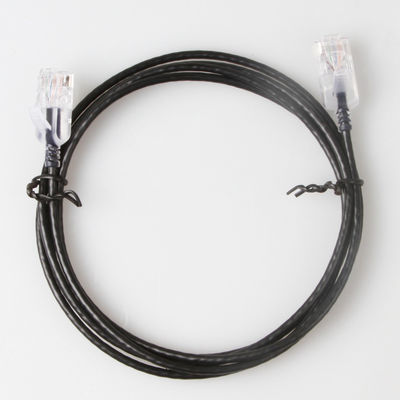 La correction mince de la course Cat6a de Snagless attachent le cuivre nu pur 10G 30AWG de RJ45 UTP