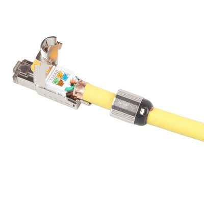 Câble stable de ftp de 22AWG Cat6a S, 4 paires LSHF LSOH Cat6a S/FTP LSZH