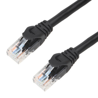 Connecteur modulaire noir de prise de LSZH UTP Cat6a Lan Cable With CMG