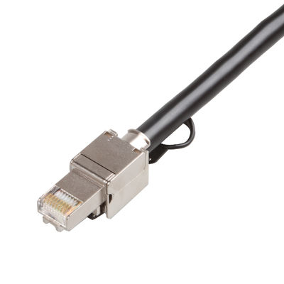 Double 24AWG corde de correction protégée du chat 8, chat 8 SFTP d'Ethernet du câble 2000MHz