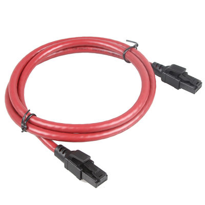 A.W.G. extérieur de la gaine 24 de double de câble Ethernet du réseau Cat6 24 pi