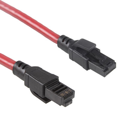A.W.G. extérieur de la gaine 24 de double de câble Ethernet du réseau Cat6 24 pi