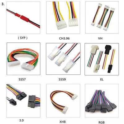 Biens universels de moteur de fil de câble fait sur commande de harnais multicolores