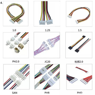 Biens universels de moteur de fil de câble fait sur commande de harnais multicolores