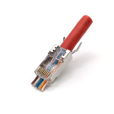 Ajustement CAT5 CAT6 de prise des connecteurs RJ45 de fil électrique d'Ethernet d'UTP
