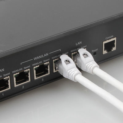 Veste de Lan Cables Copper 7/0.2 PVC/LSZH d'Ethernet du chat 6a d'OEM avec le connecteur RJ45