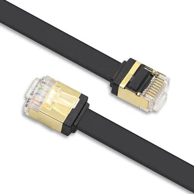 Veste plate ultra mince du réseau Cat5e CAT6 LSZH de corde de correction de RJ45 Cat7
