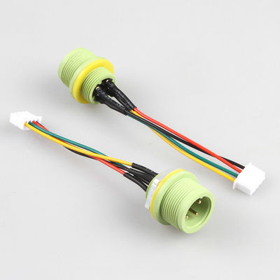 Cable connecteur industriel imperméable de harnais du fil IP68 M16 4pins à XH2.5