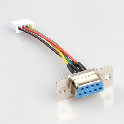 Femelle industrielle de l'Assemblée de harnais de fil d'en cuivre d'OEM DB9 au Pin de XH JST 3