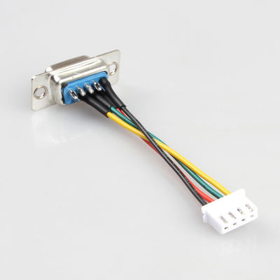 Femelle industrielle de l'Assemblée de harnais de fil d'en cuivre d'OEM DB9 au Pin de XH JST 3