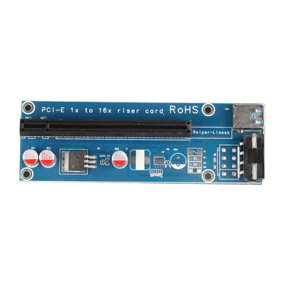 Câble pratique de harnais de fil de 60cm, carte d'adaptateur de canalisation verticale actionnée par ordinateur