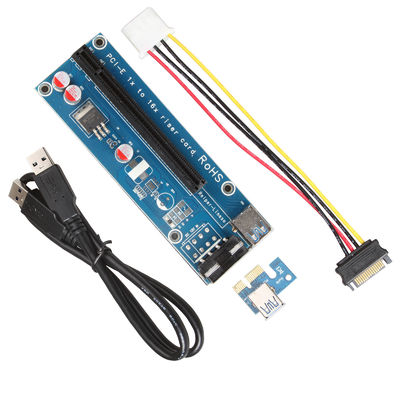Câble pratique de harnais de fil de 60cm, carte d'adaptateur de canalisation verticale actionnée par ordinateur