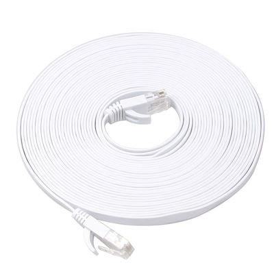 La correction Cat6 d'intérieur extérieure attachent 100 les biens plats minces de pi 10Gbps