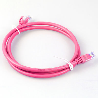 26AWG la correction de ftp UTP Cat6a attachent 4 paires de couleur rouge universelle