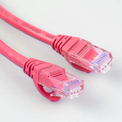26AWG la correction de ftp UTP Cat6a attachent 4 paires de couleur rouge universelle