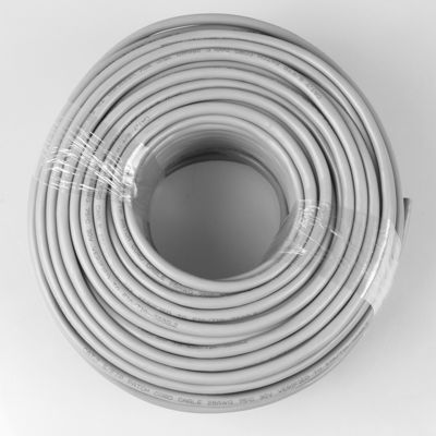 Câble réseau à paire torsadée blindé Cat 7 100 mètres 305 m couleur grise