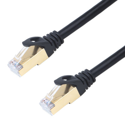 Cuivre pur RJ45 CCA de corde de correction d'OEM FTP 10M Cat6 polyvalent