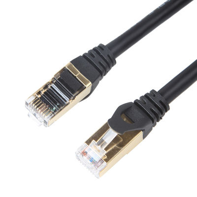 Cuivre pur RJ45 CCA de corde de correction d'OEM FTP 10M Cat6 polyvalent