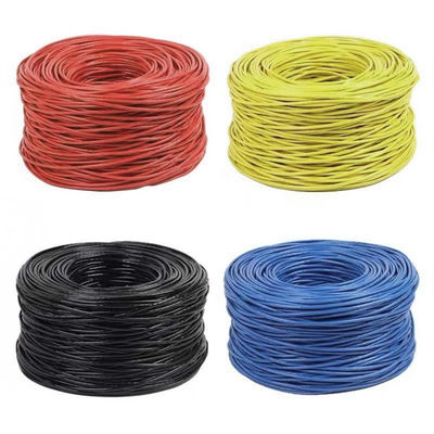 23AWG Pratique Cat6 Lan Cable BC 0.57 UTP PVC Veste 4 Paires 305m