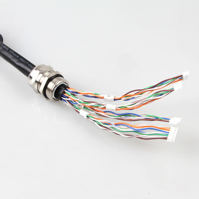Cat6a1 adapté aux besoins du client par usine au câble de réseau câblé de 4 corrections pour la construction